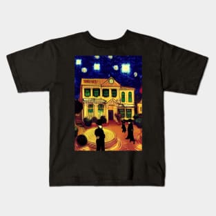 FRENCH GHOSTS RETURN HOME ON HALLOWEEN Kids T-Shirt